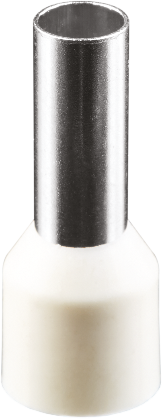 Наконечник-гильза НШвИ 10-12 слоновая кость       (100шт)