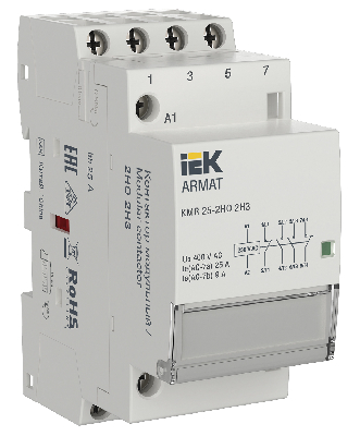 ARMAT Контактор модульный KMR 25А 230В AC 2НО 2НЗ IEK