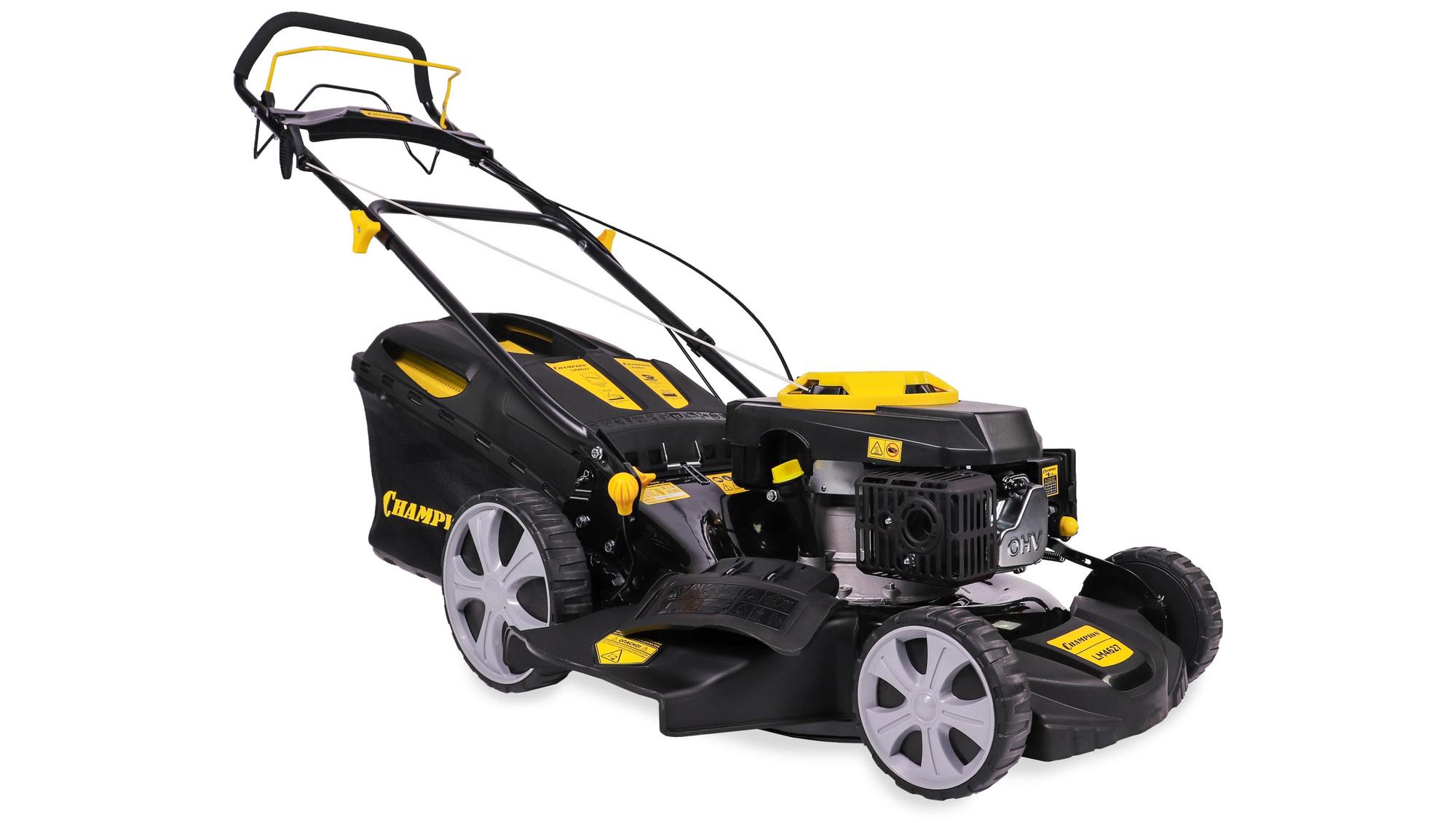 Газонокосилка LM4627 (2,6кВт привод 457мм 60л 25-75мм 1рычаг/7, 28,7кг 4в1)