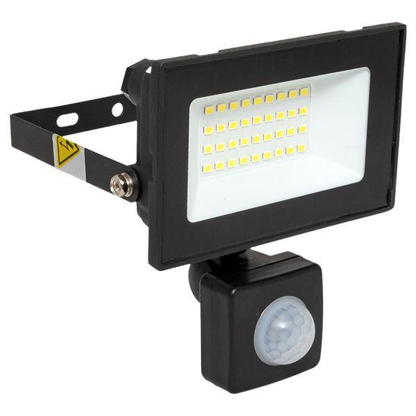 Прожектор светодиодный СДО-3003 с инфракрасным датчиком движения 30Вт 6500К IP54 LUMA EKF