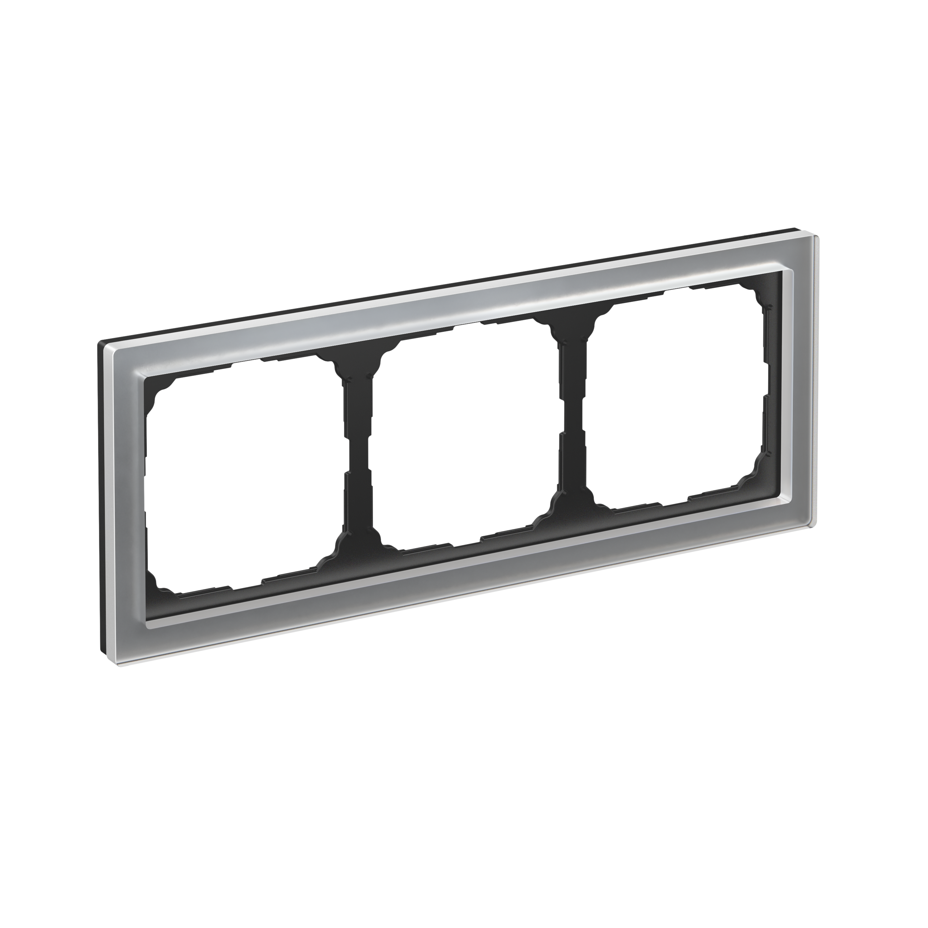 ARTGALLERY PURE 3-постовая РАМКА, ОРГАНИЧЕСКОЕ СТЕКЛО АЛЮМИНИЙ