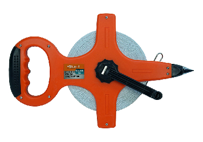 Рулетка геодезическая 50м фибергласс штык для фиксации