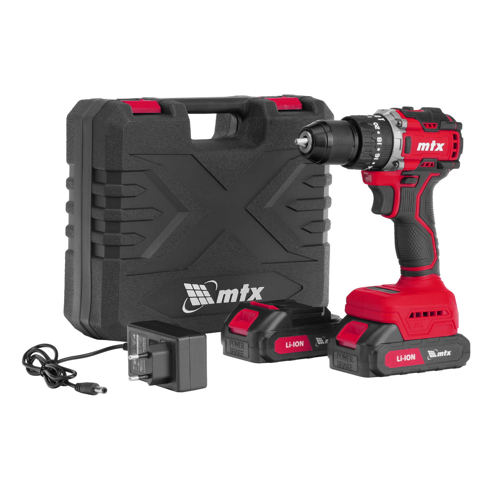 Дрель-шуруповерт аккумуляторная ударная бесщет. CIDS-BL-20, Li-Ion, 20 В