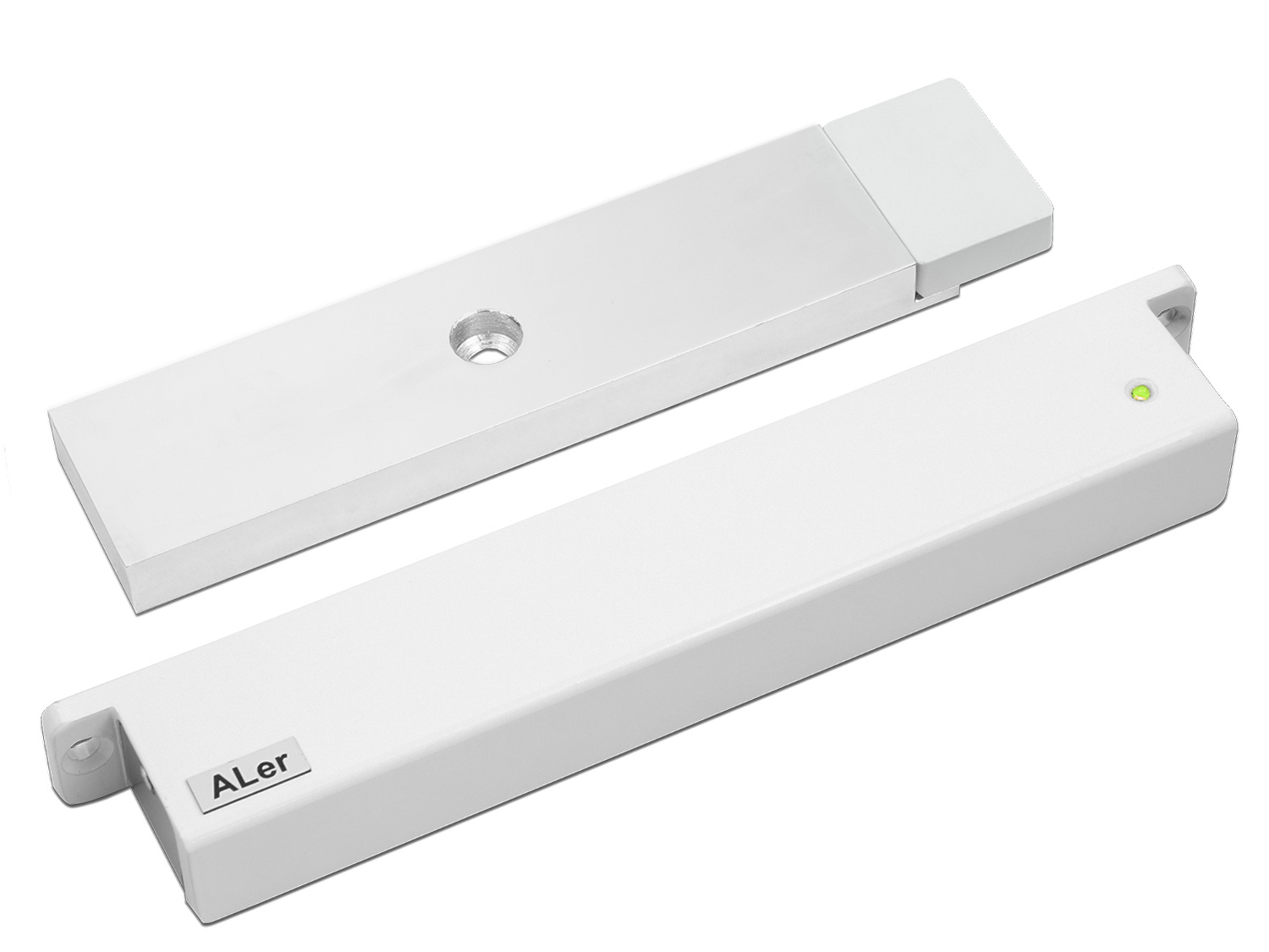 Замок электромагнитный AL-300 Premium 12V белый