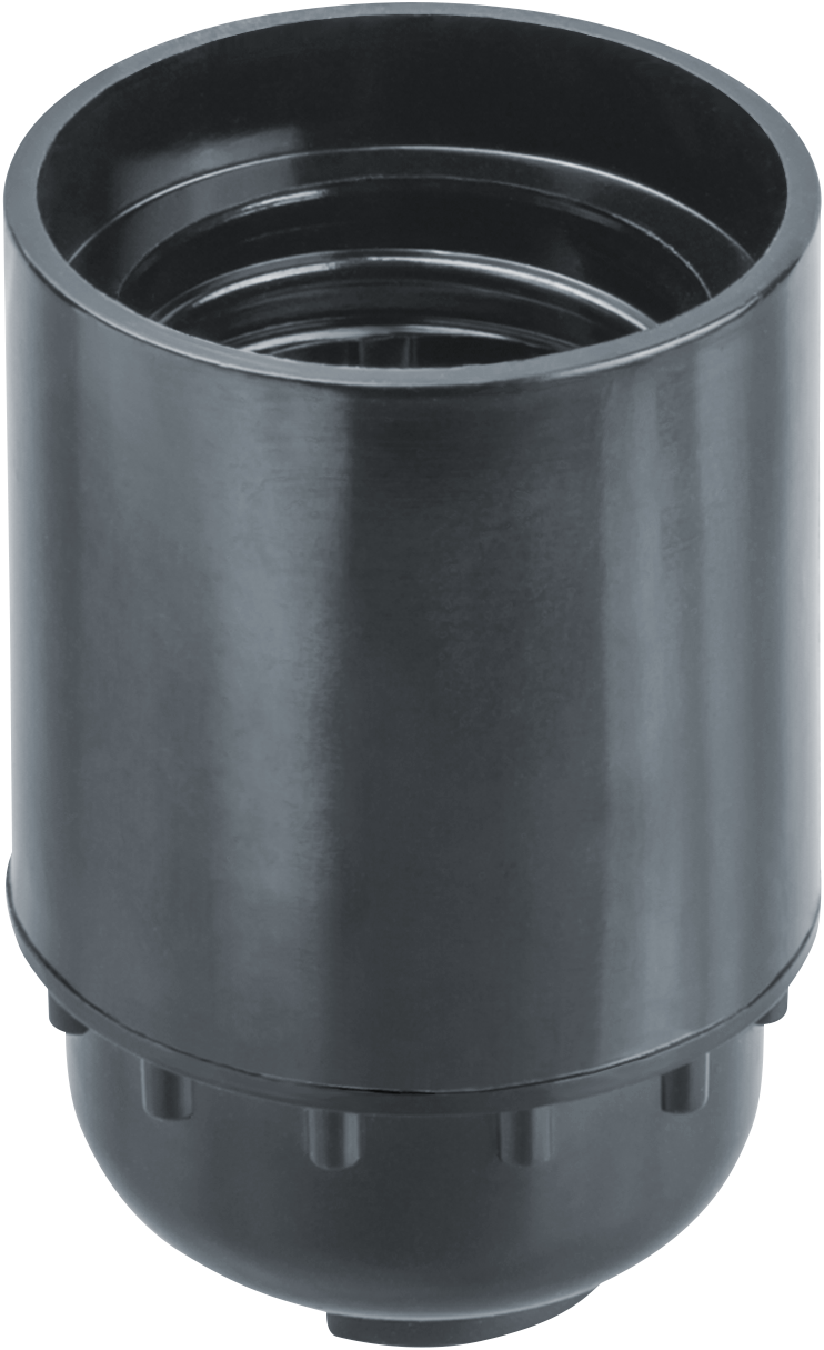 Патрон подвесной Е27 карболитовый черный