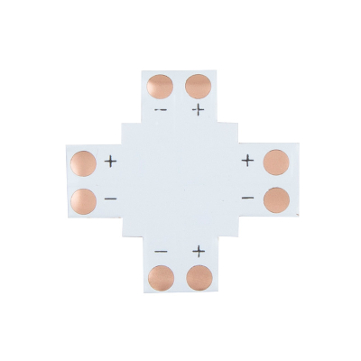 Плата соединительная (X) для одноцветных светодиодных лент шириной 8 мм