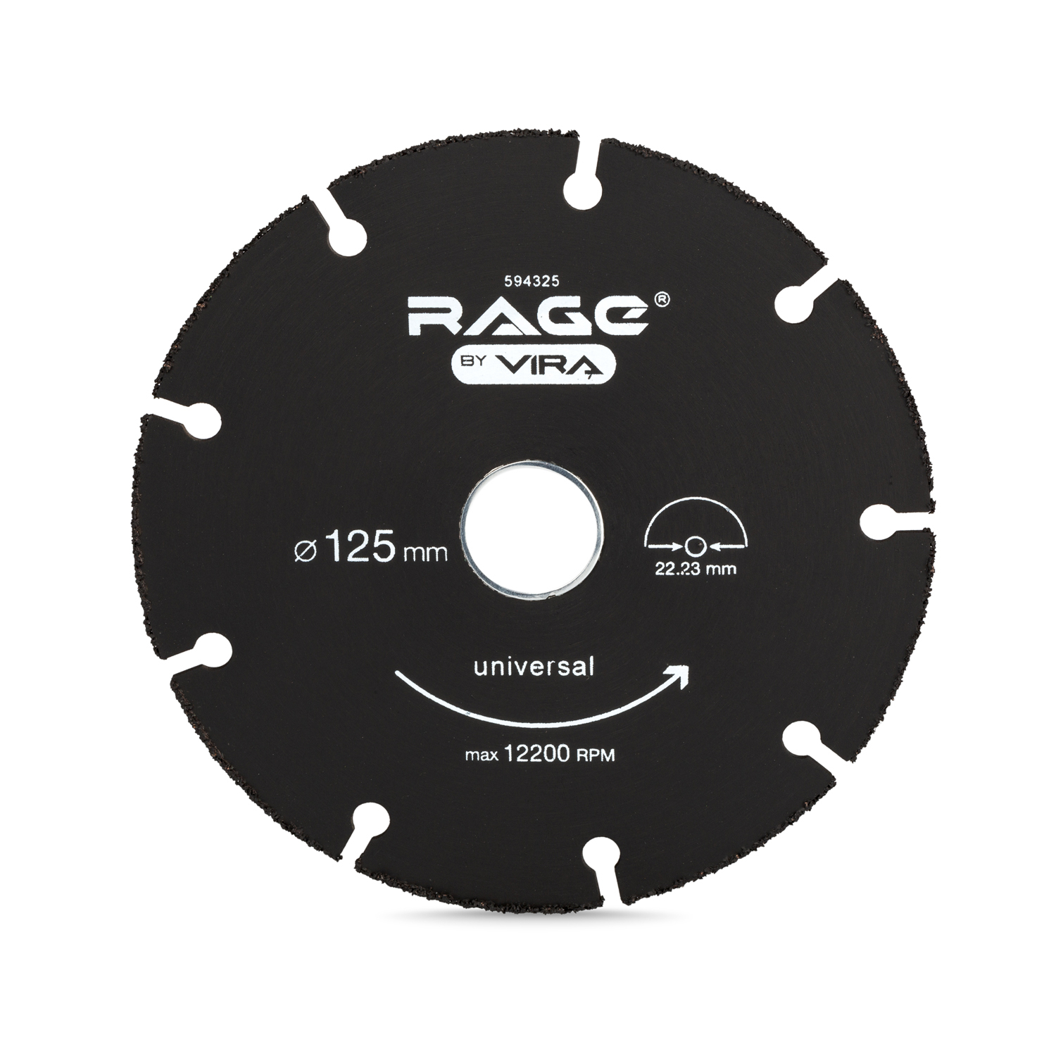 Диск отрезной пильный 125 мм универсальный для УШМ