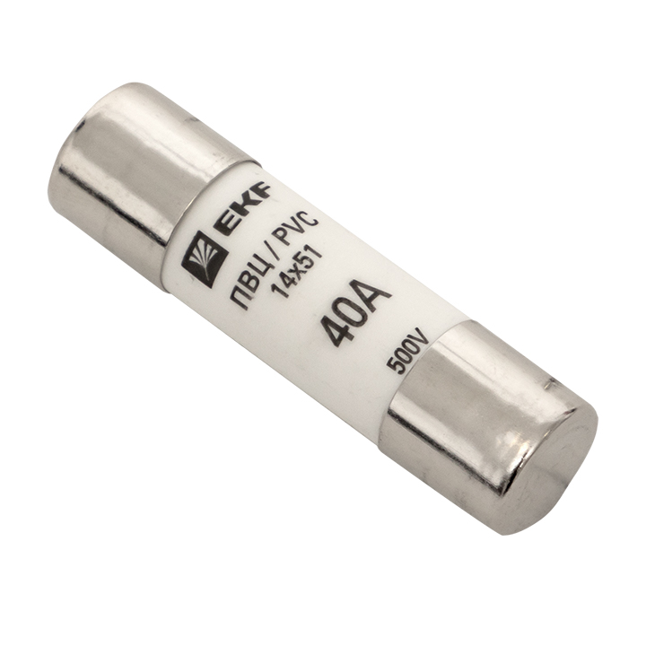 Вставка плавкая цилиндрическая ПВЦ 14х51 40А