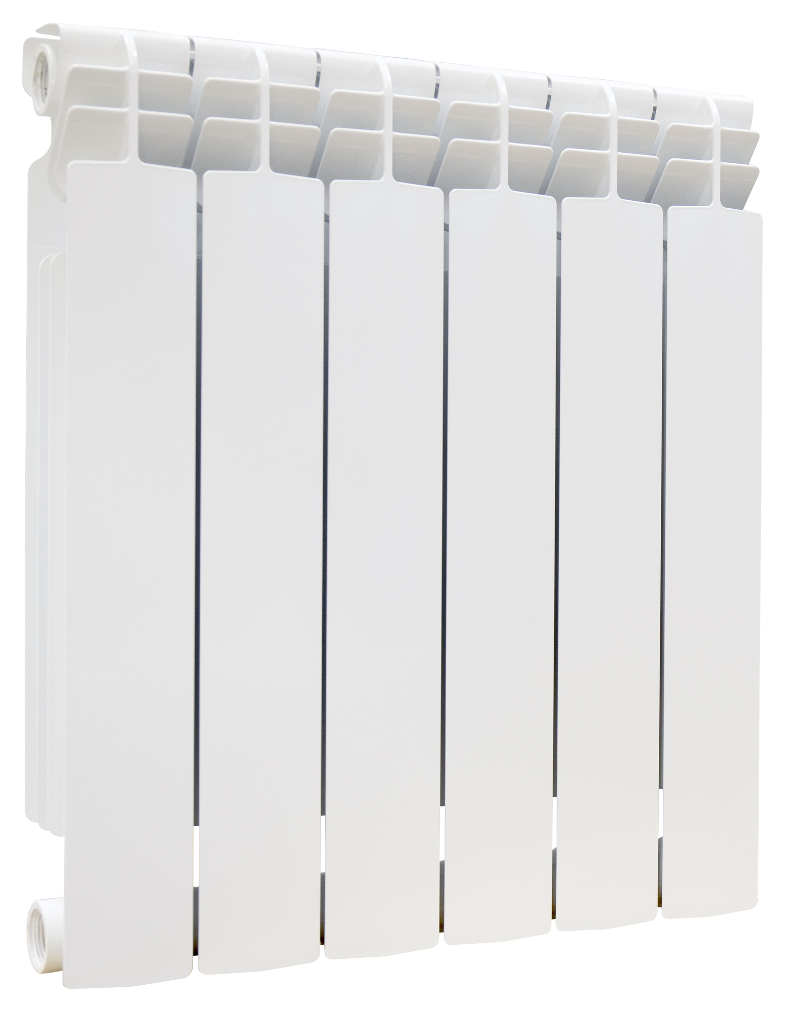 Радиатор биметаллический секционный  500/100/6 боковое подключение