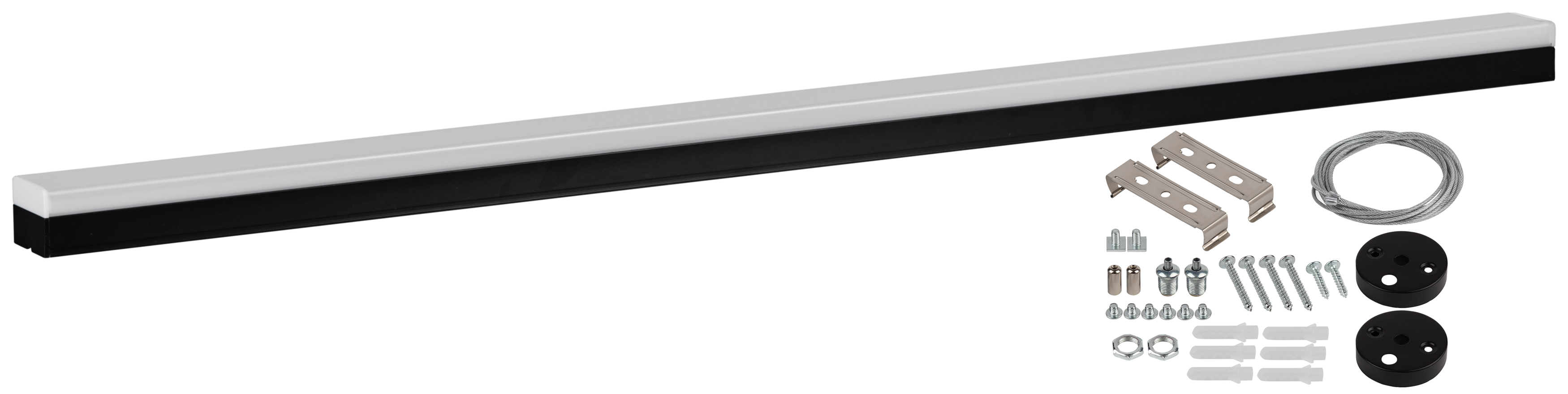 Светильник светодиодный линейный SML-12-WB-40K-В60 60Вт 4000K 5400Лм 70х1488х55 черный подвесной