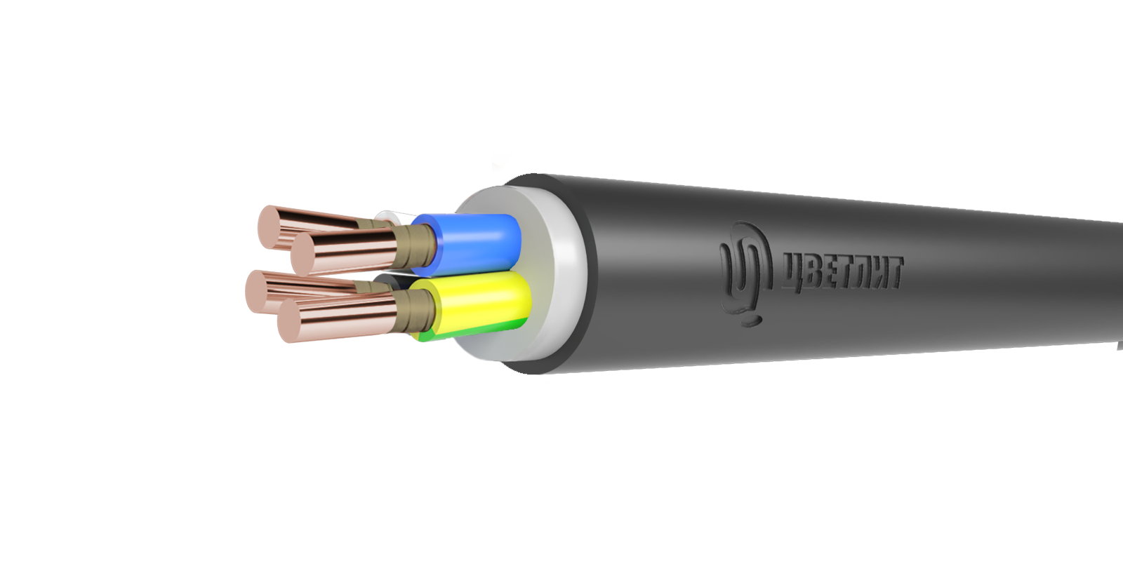 Кабель силовой ВВГнг(А)-FRLS 4х2.5ок(N)-0.66 ТРТС