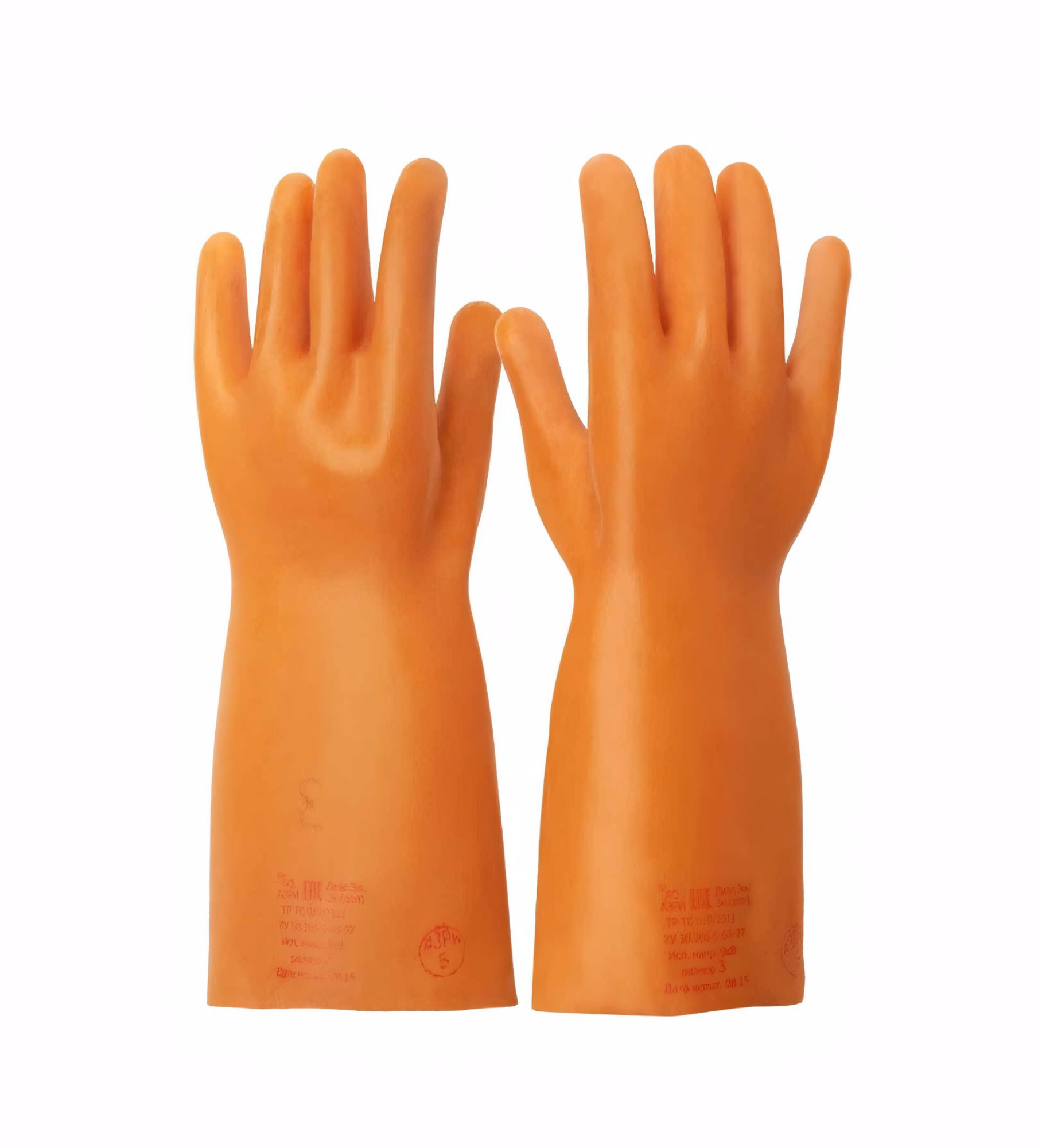 Перчатки латексные диэлектрические (р.3) (с протоколом испытаний)