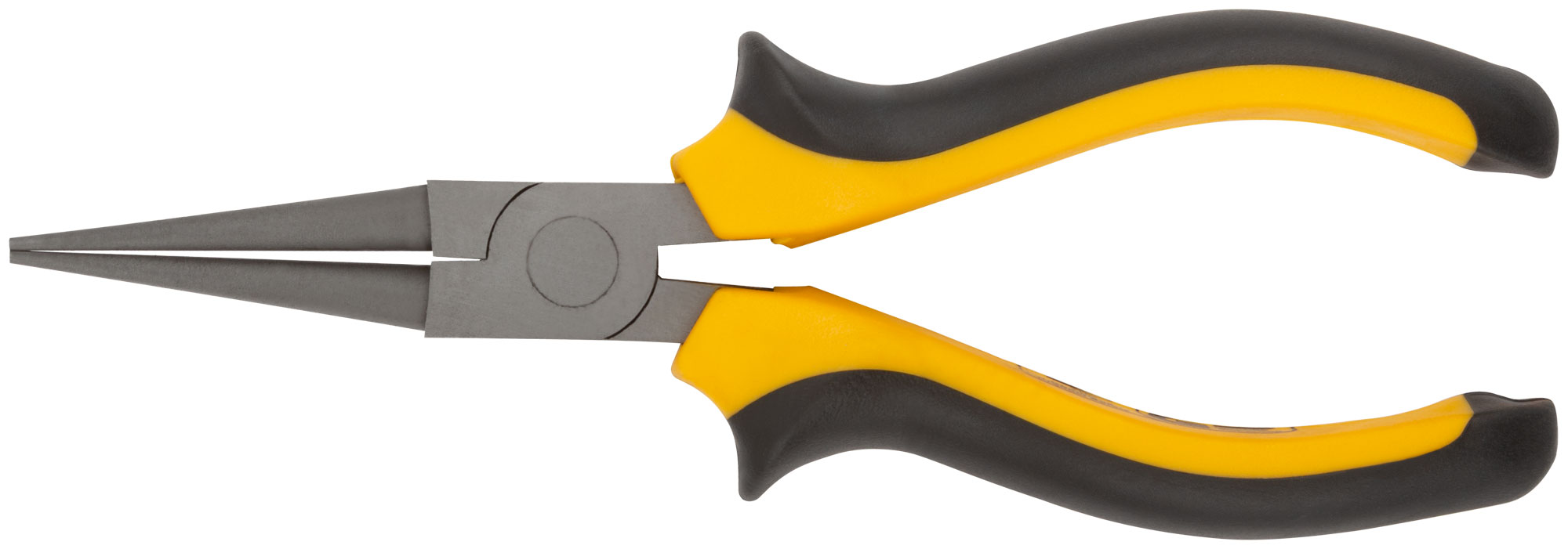 Круглогубцы ''Стайл'', мягкие прорезиненные ручки, молибденовое покрытие 165 мм