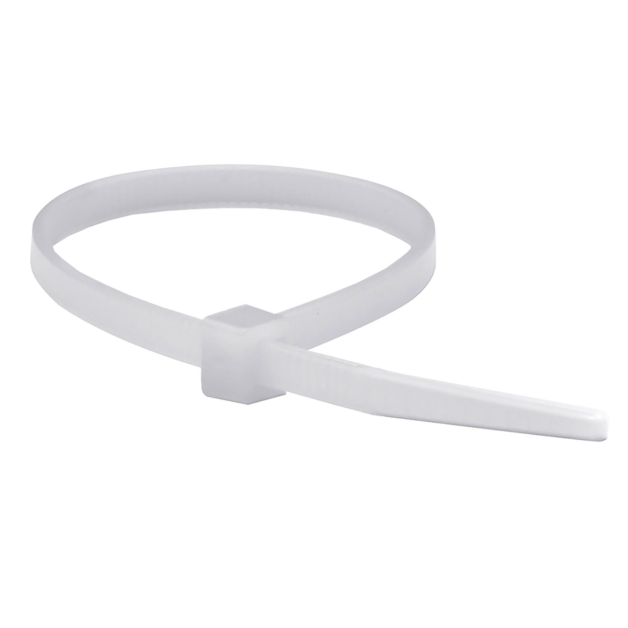 Хомут P6.6 стандартный, белый 4,5x160