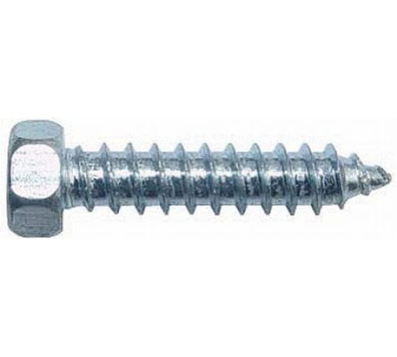 Шуруп DIN7976 5,5х25 шестигранная головка, остроконечный (1000шт)