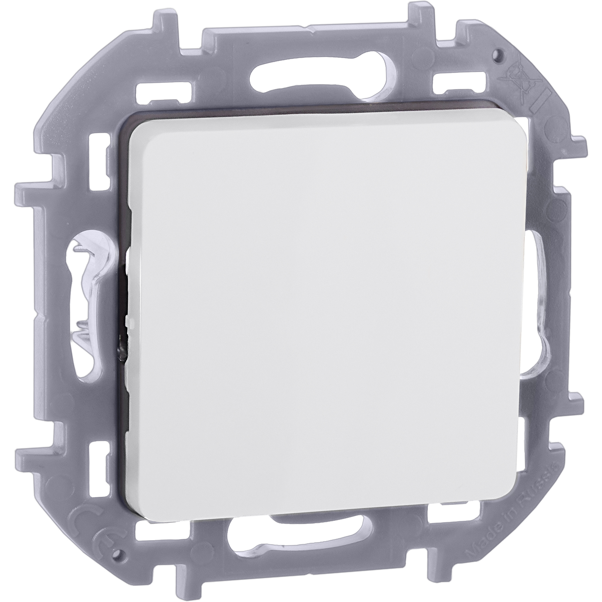 Выключатель одноклавишный INSPIRIA 10 AX 250 В~ белый