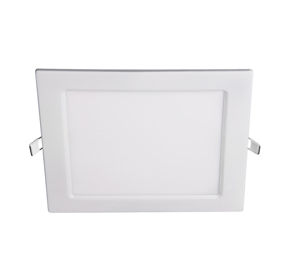 Светильник светодиодный ДВО-18w 6500K  1200 Лм IP40 WH 220мм встраиваемый квадрат