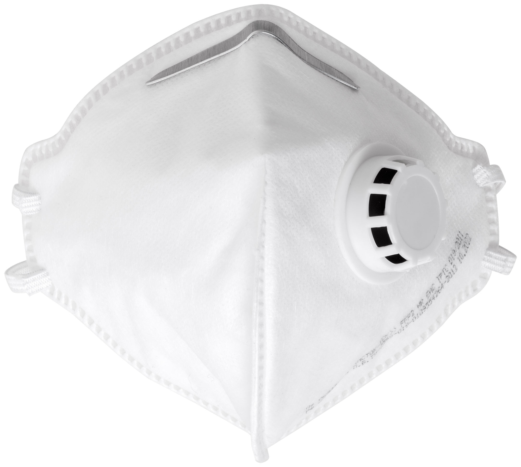 Полумаска фильтрующая, FFP2, складная, 4-х слойная, с клапаном