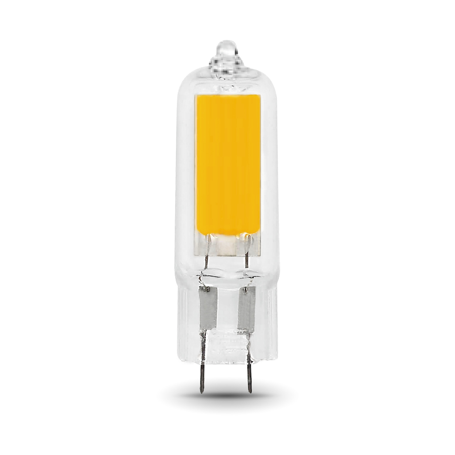 Лампа светодиодная LED 4.5 Вт 380 лм 3000К капсула теплый G4 AC 220В стеклянная Black