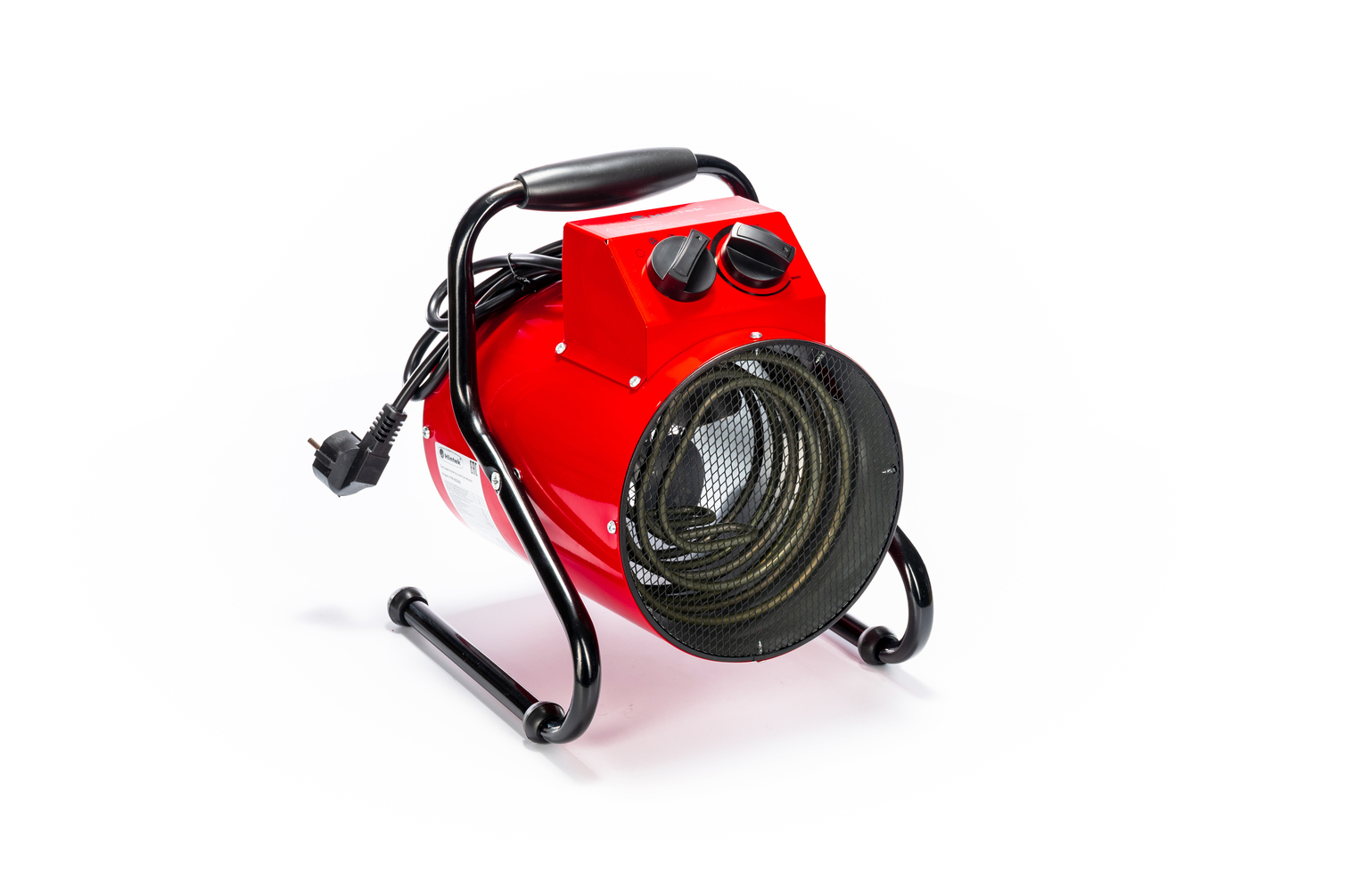 Пушка тепловая электрическая на 3 кВт, круглая